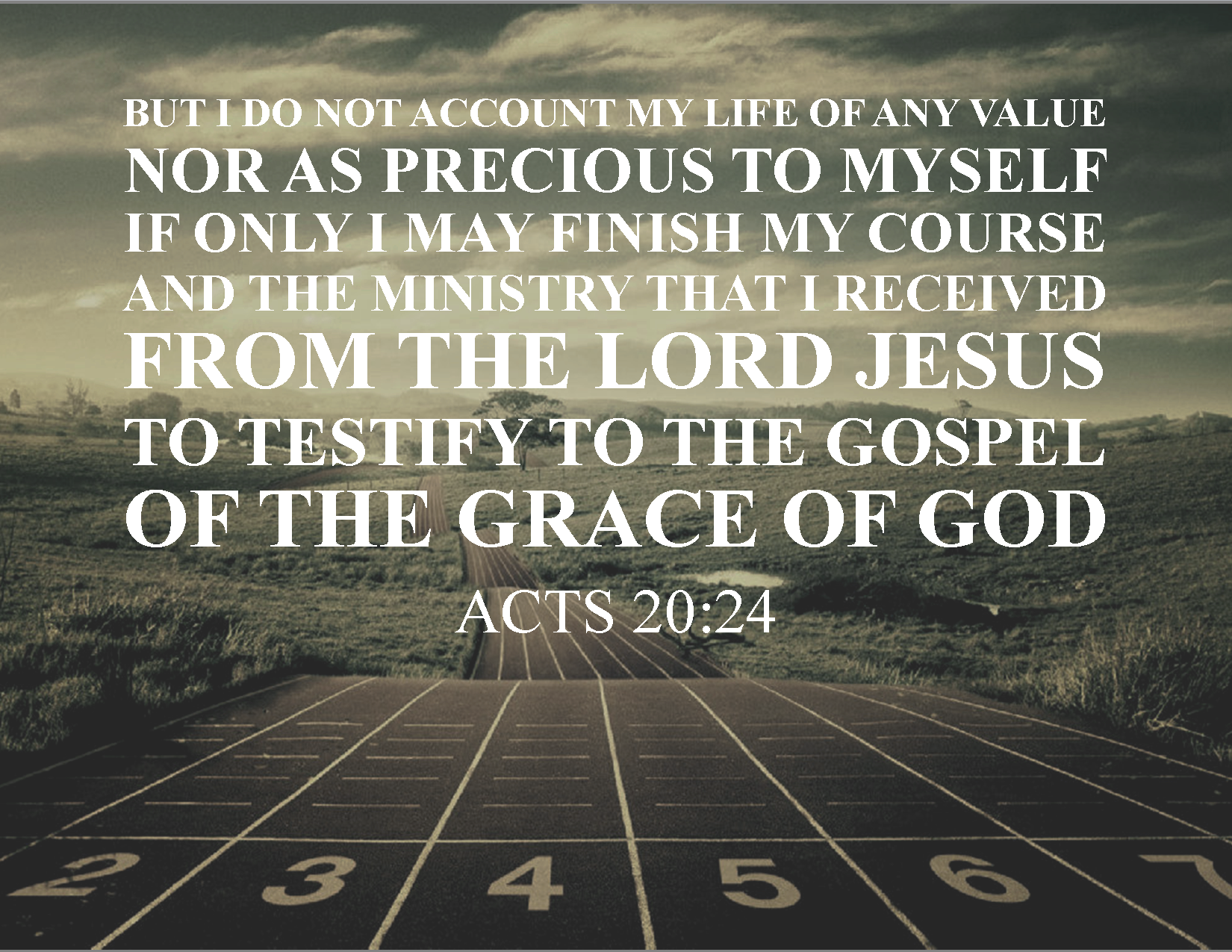 Acts 20 24 
