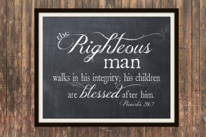 Proverbs-20.7