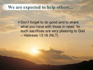Hebrews 13 16