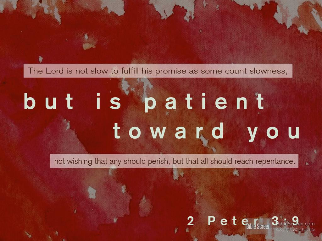 2 Peter 3 9