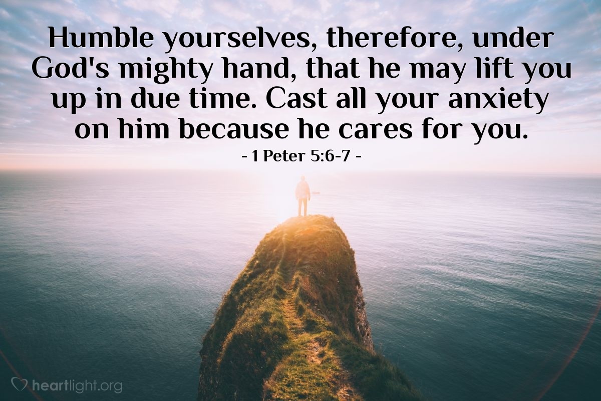 1 peter 5 6 7 explanation