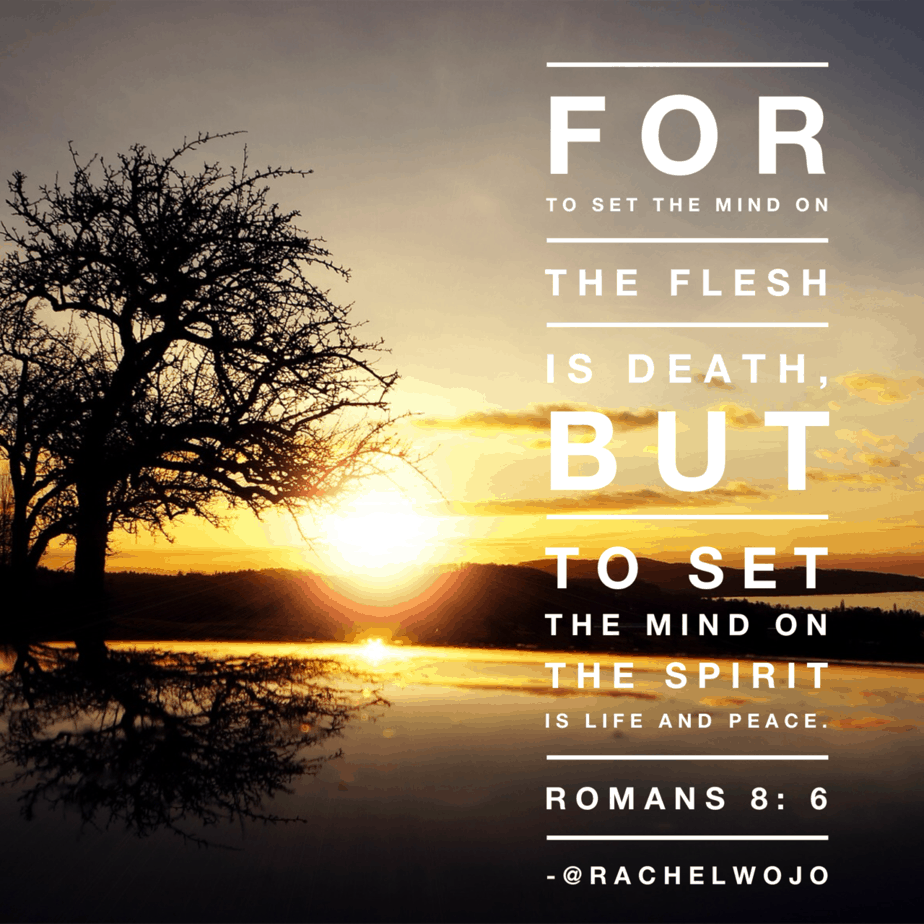 Verse Of The Day Romans 8 6 KJV Highland Park Baptist Church 